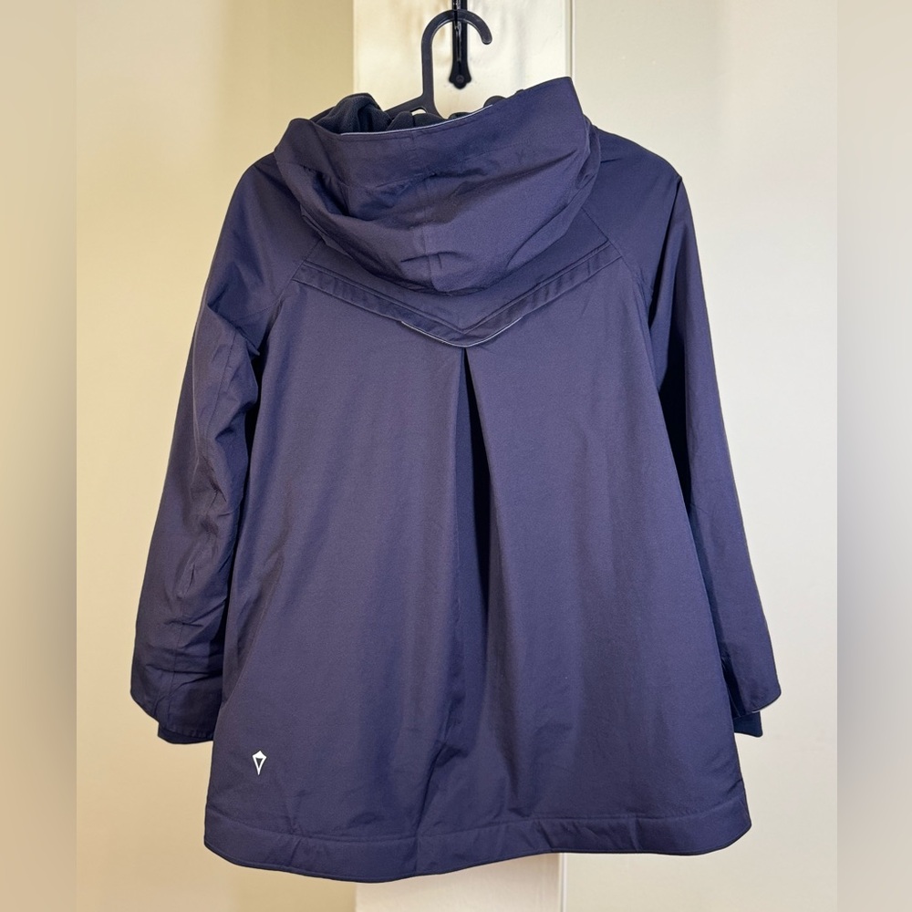 NWOT Ivivva by Lululemon Happy Rain Fleece Lined Jacket - black color - Picture 2 of 9